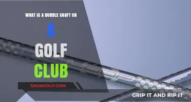 Understanding the Bubble Shaft: A Unique Golf Club Feature Explained
