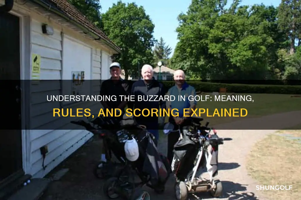 what is a buzzard in golf