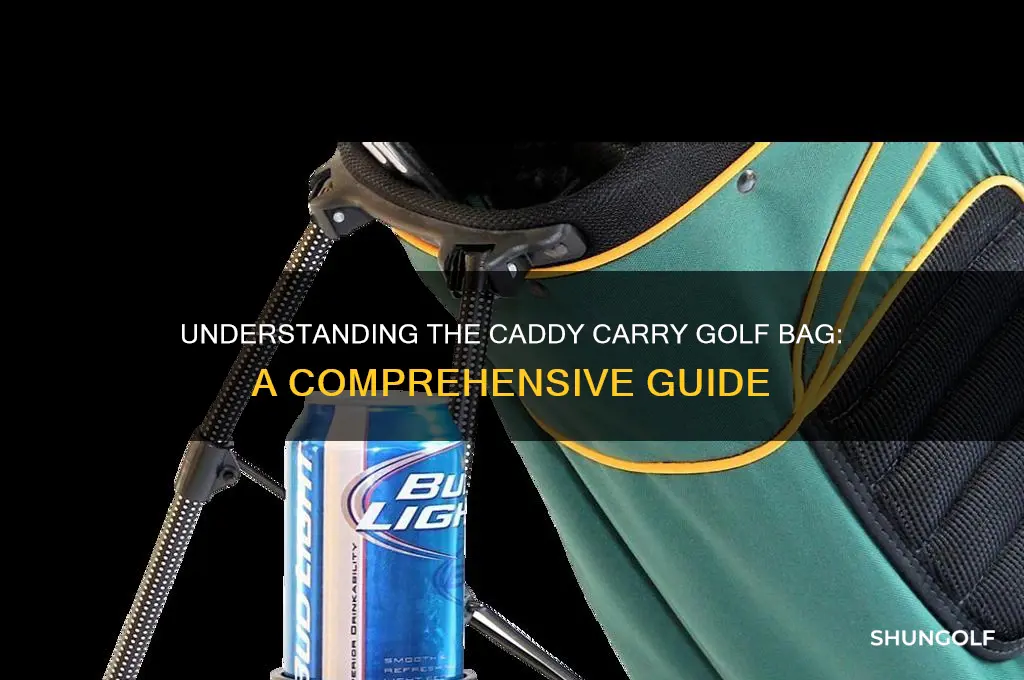 what is a caddy carry golf baf