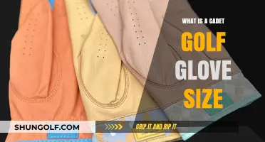 Cadet Golf Glove Size Guide: Finding the Perfect Fit