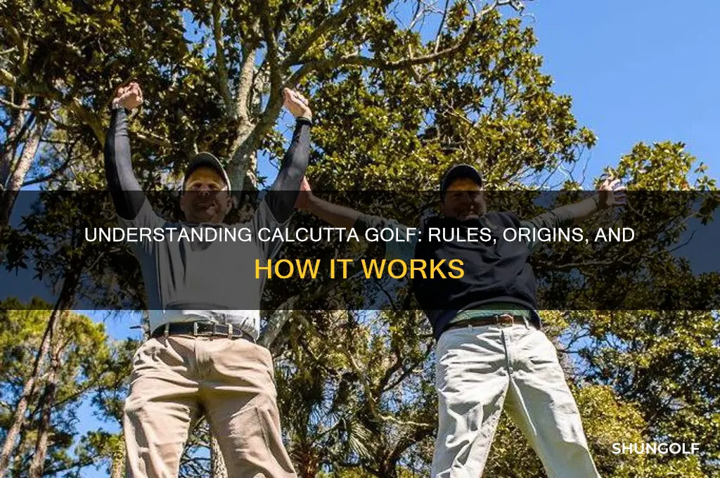 what is a calcutta golf