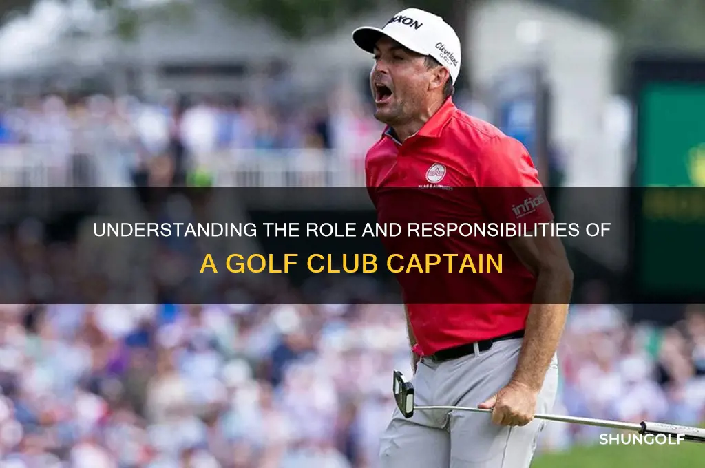 what is a captain of a golf club