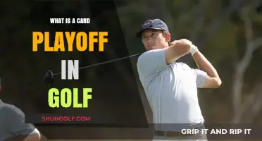 Understanding Golf's Card Playoff: Rules, Format, and Key Strategies