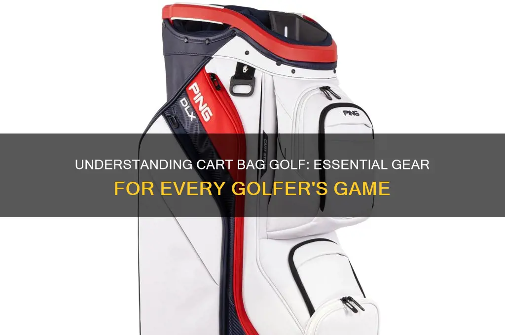 what is a cart bag golf