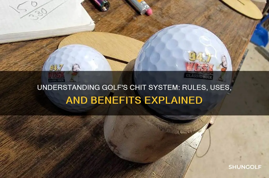 what is a chit in golf