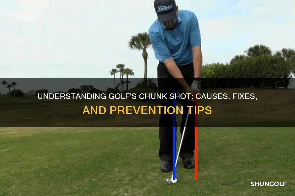 what is a chunk in golf