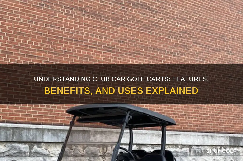 what is a club car golf cart