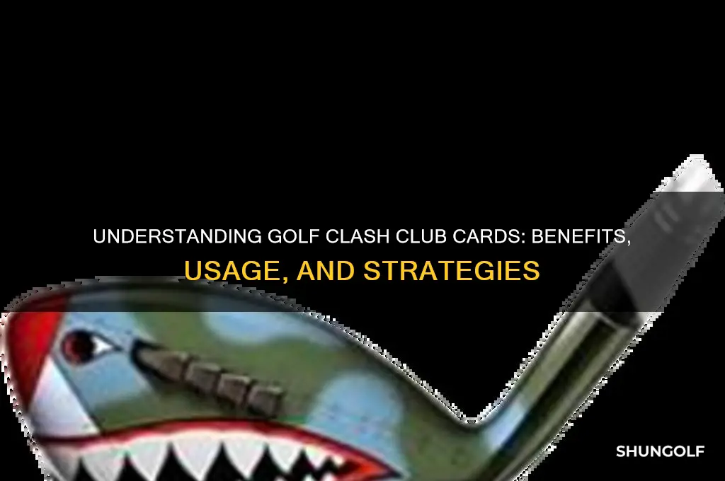 what is a club card in golf clash