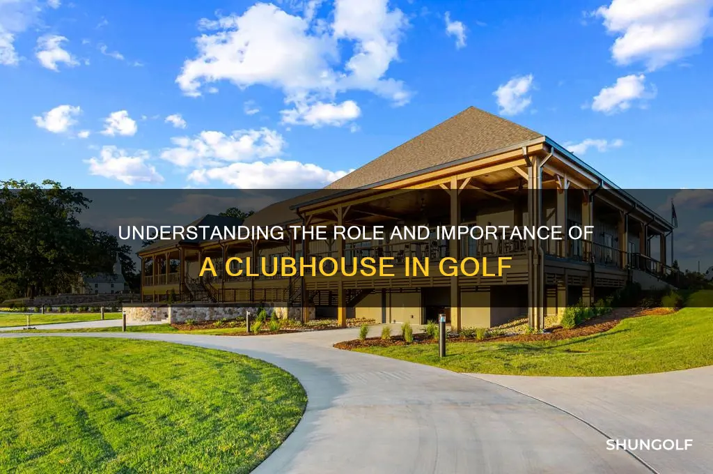 what is a club house in golf