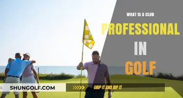 Understanding the Role of a Golf Club Professional: Expertise and Responsibilities