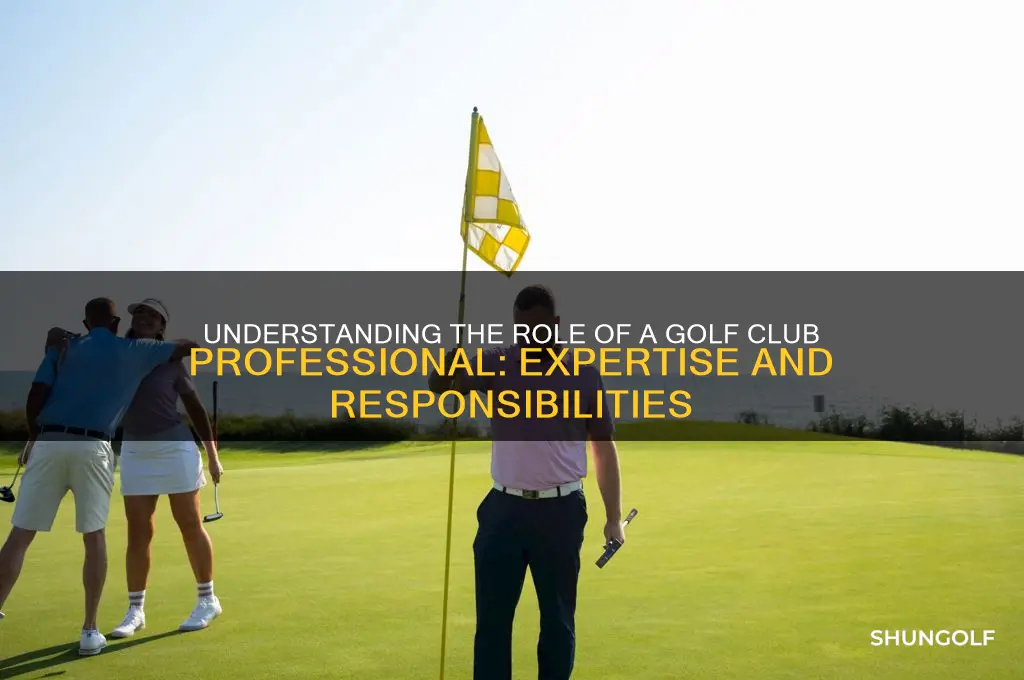 what is a club professional in golf
