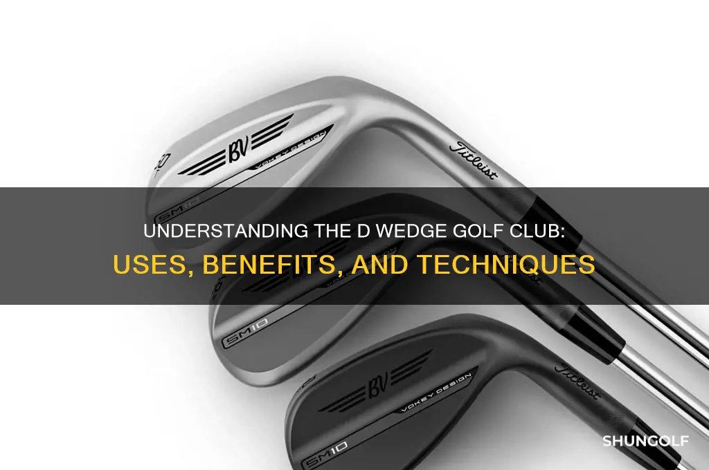 what is a d wedge golf