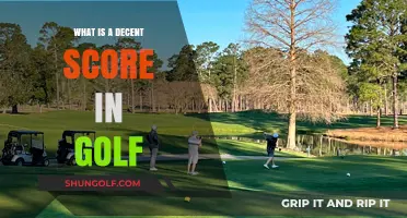 Understanding a Decent Golf Score: Expectations and Realities for Players