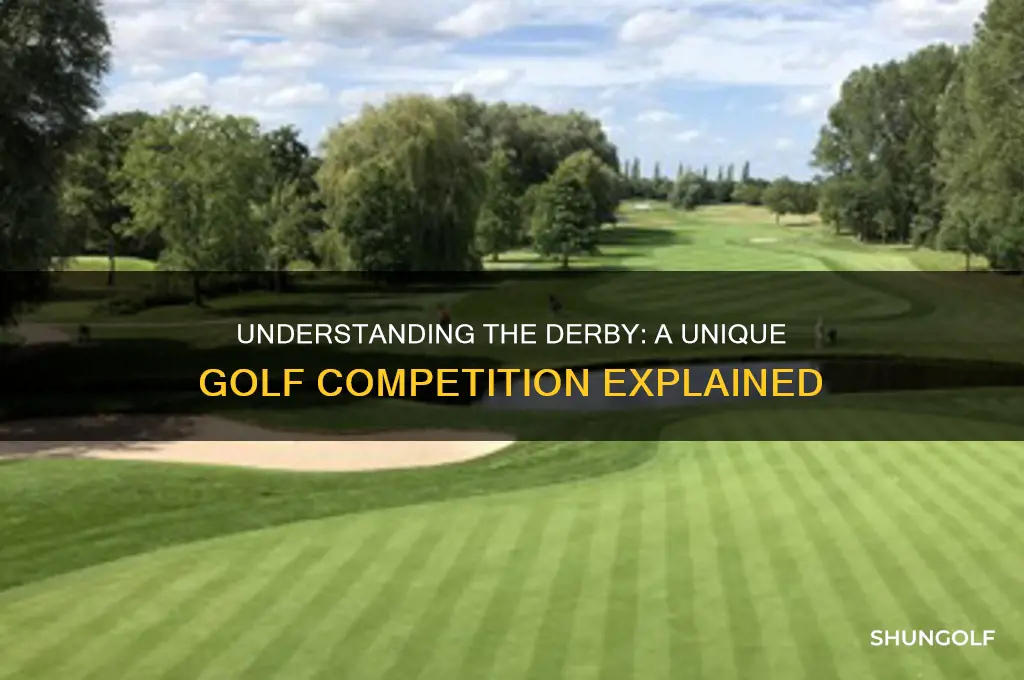 what is a derby in golf