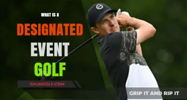 Understanding Designated Event Golf: Rules, Importance, and Impact on Players