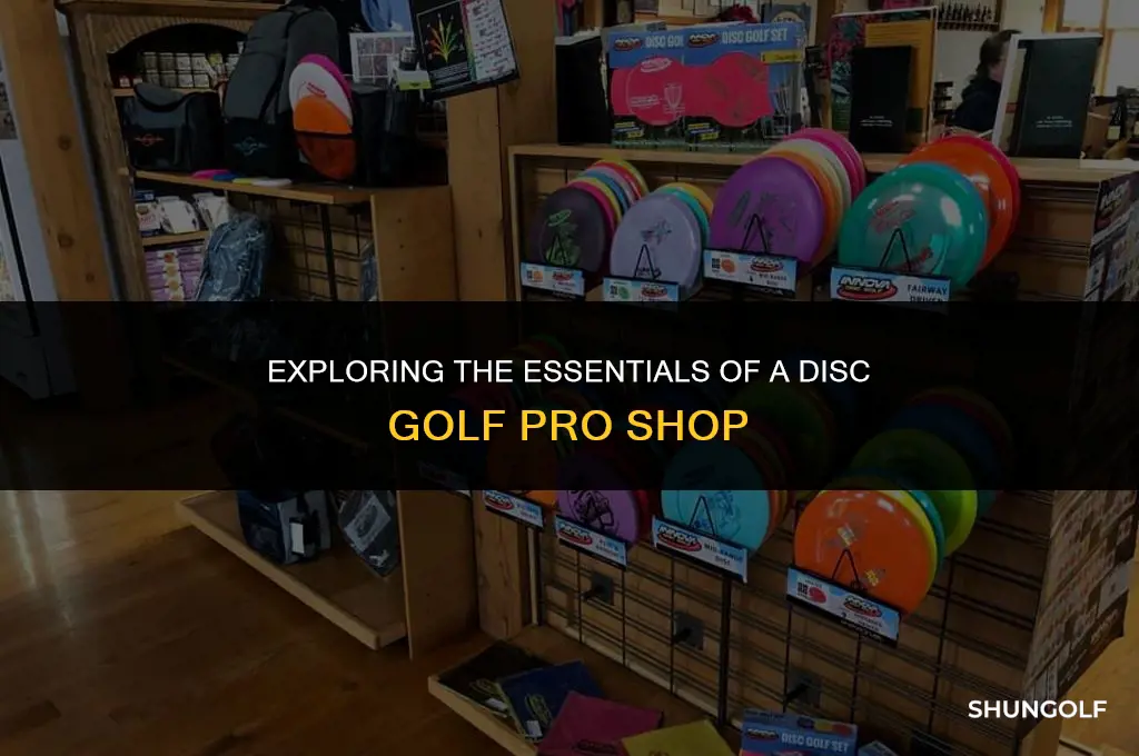 what is a disc golf pro shop