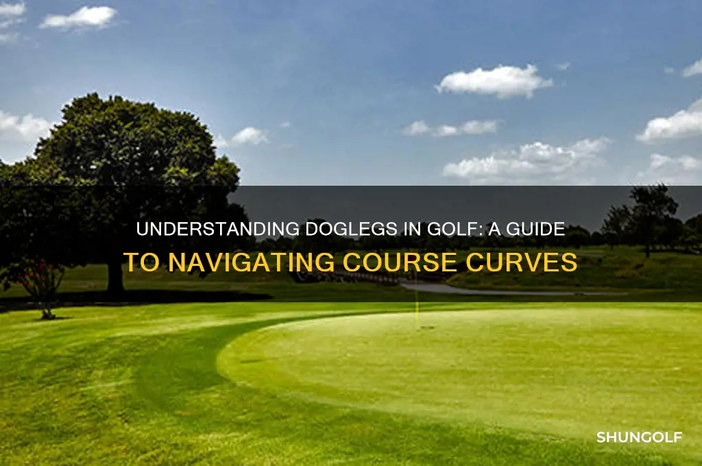 what is a dogleg in golf