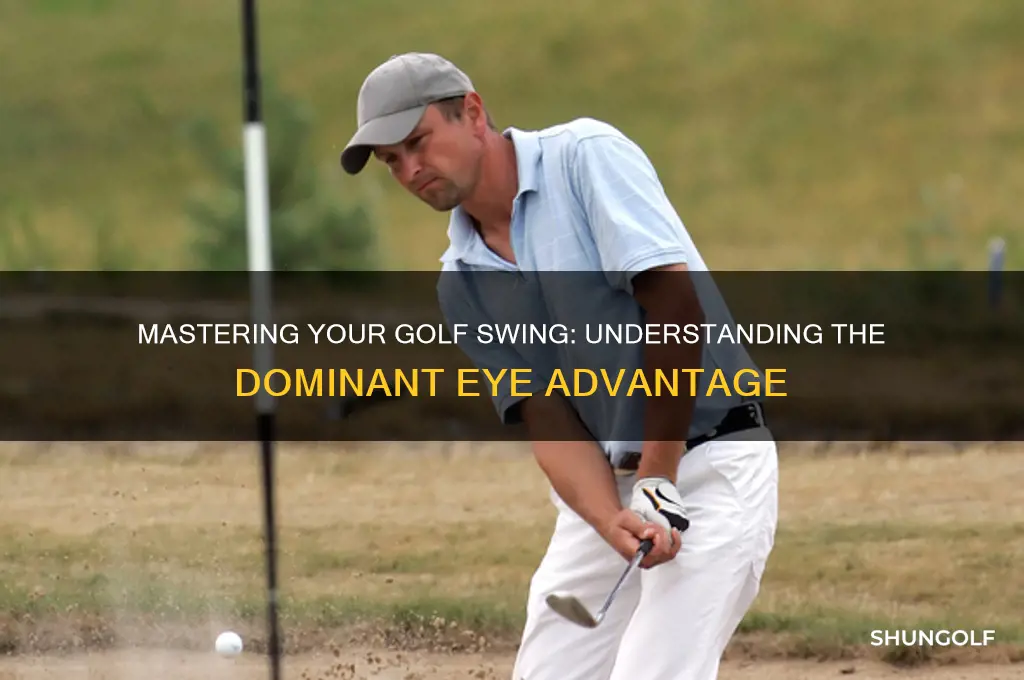what is a dominant eye in golf