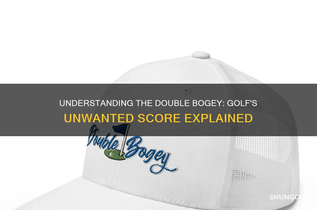 what is a double bogey in golf called