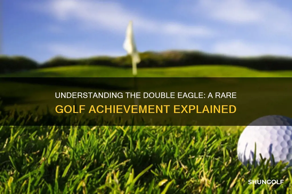 what is a double eagle golf
