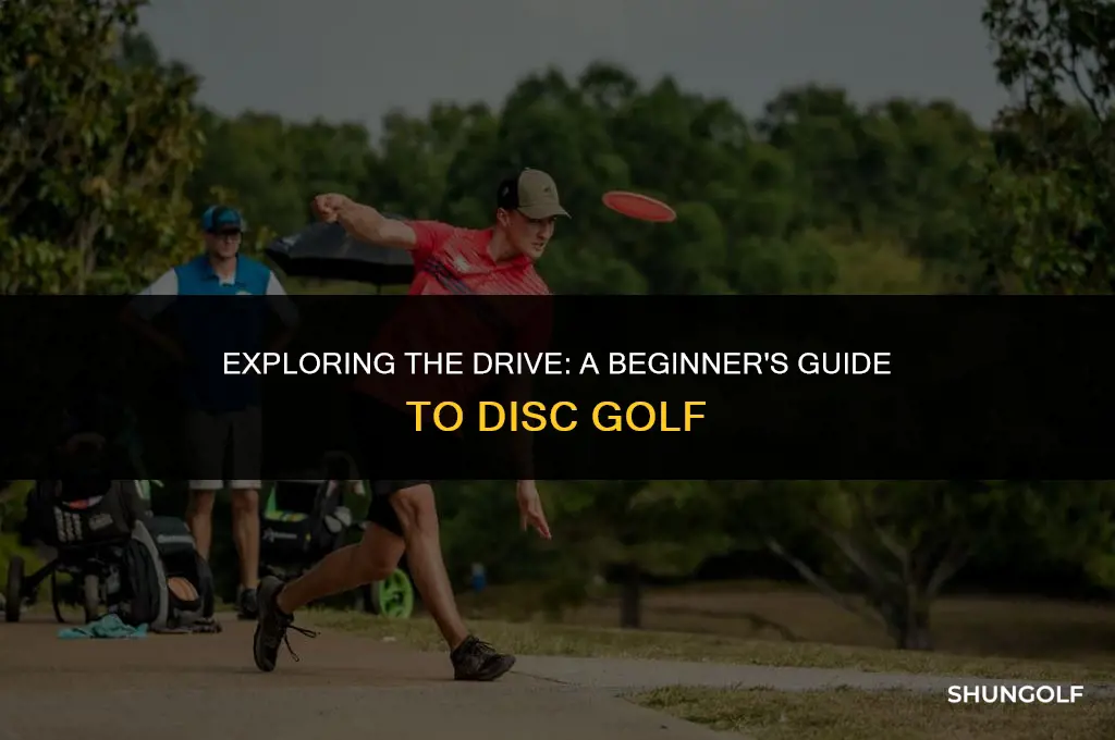 what is a drive in disc golf