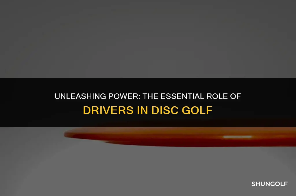 what is a driver in disc golf