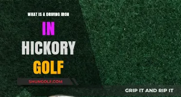 Mastering the Hickory Golf Driving Iron: A Classic Club Explained