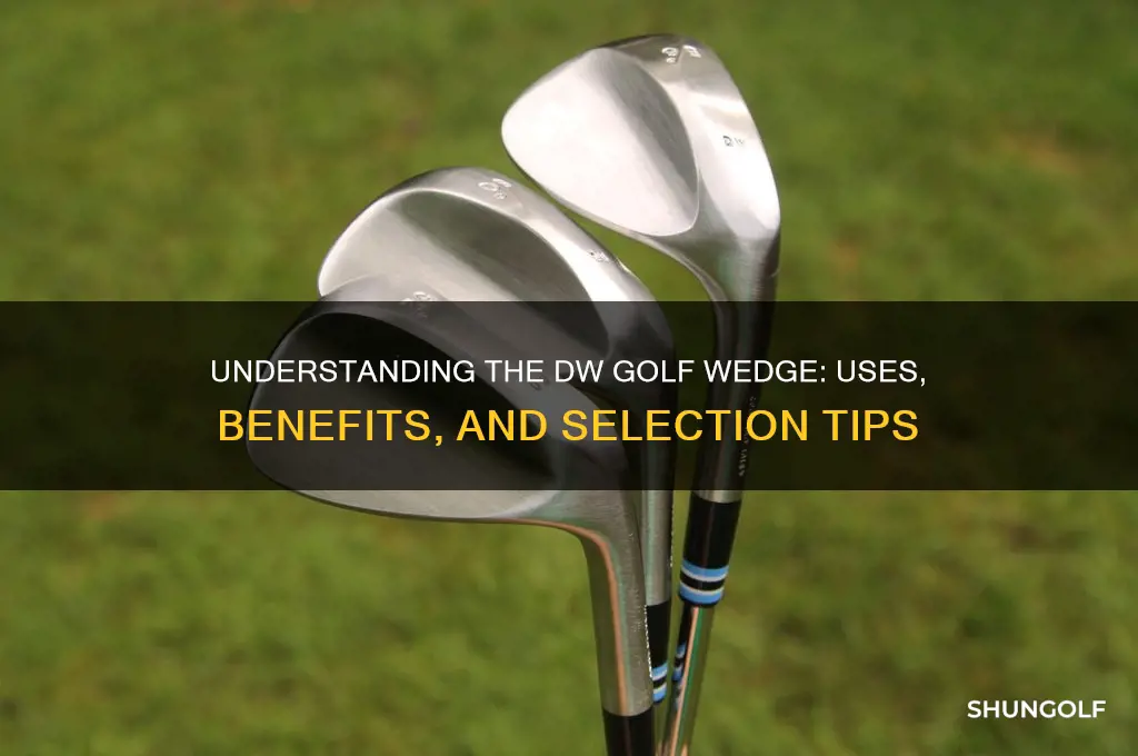 what is a dw golf wedge