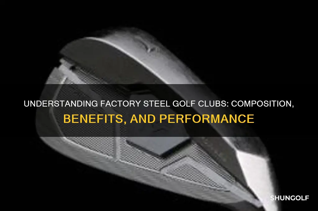 what is a factory steel golf club
