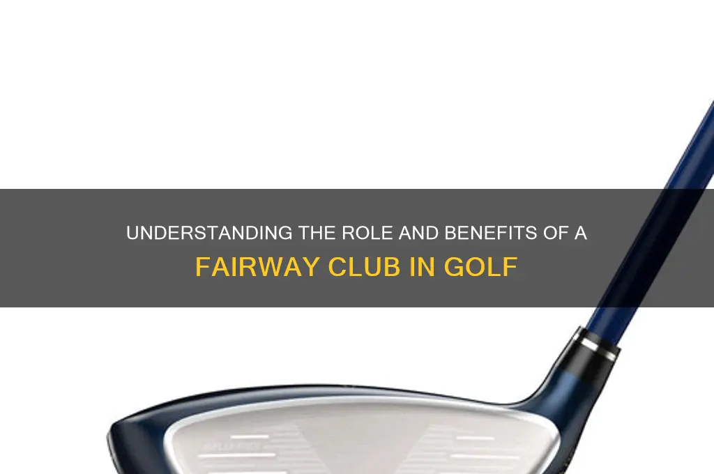 what is a fairway club in golf