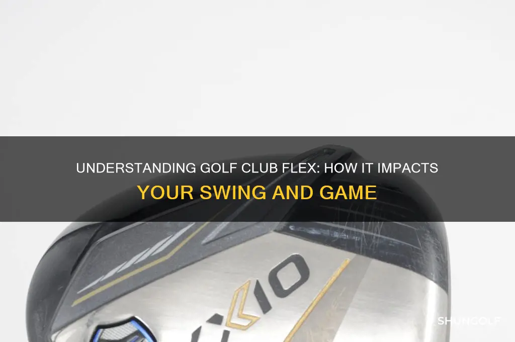 what is a flex in golf clubs