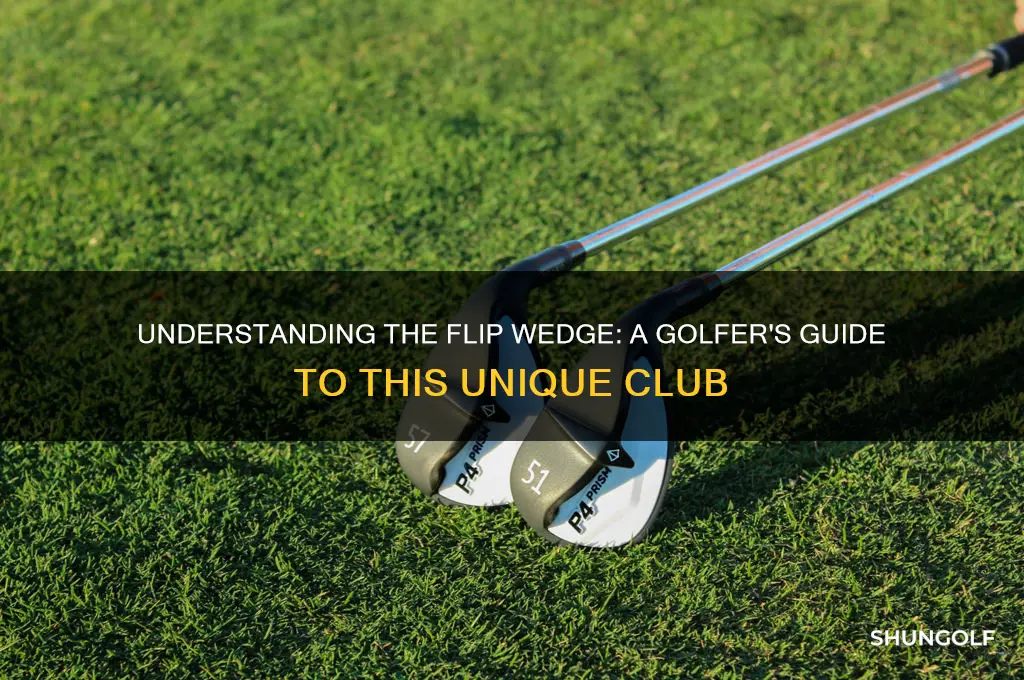 what is a flip wedge in golf