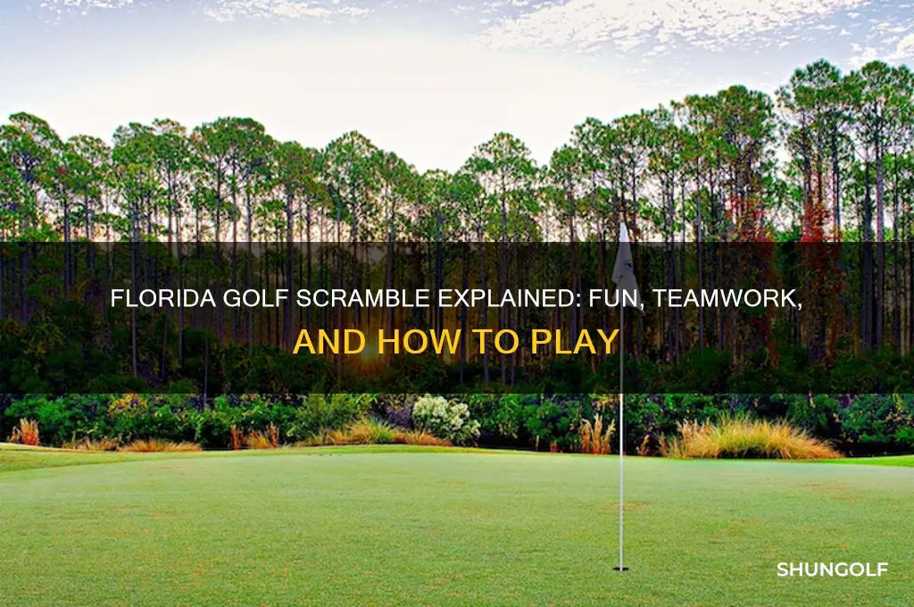 what is a florida golf scramble