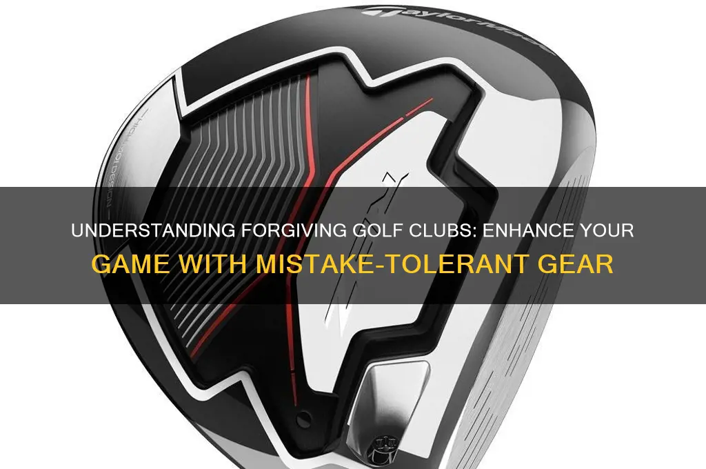 what is a forgiving golf club