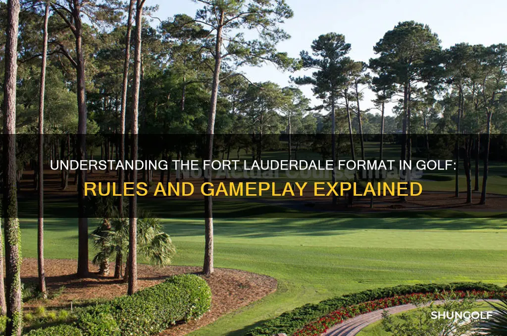 what is a fort lauderdale format in golf