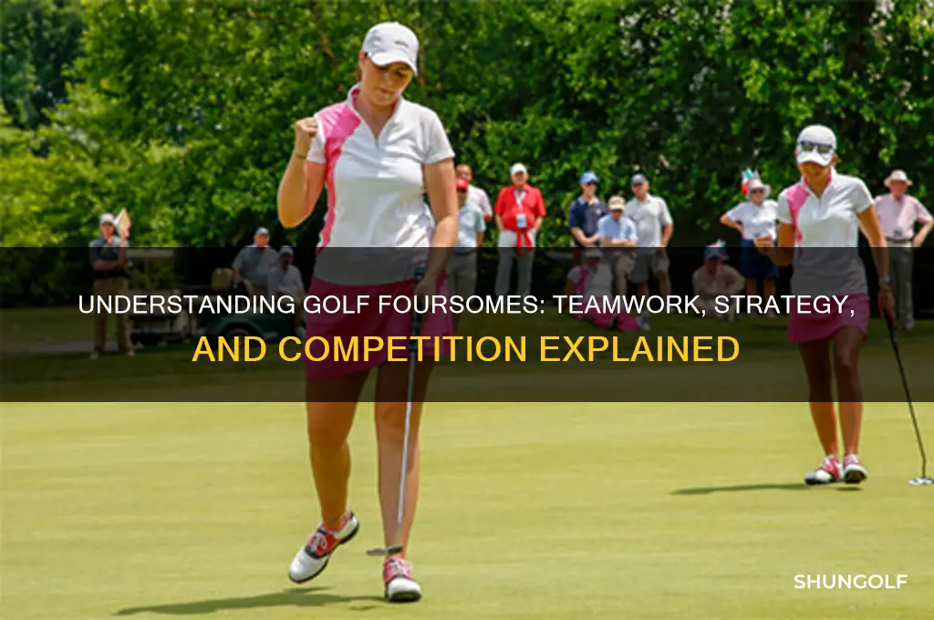 what is a foursomes competition in golf
