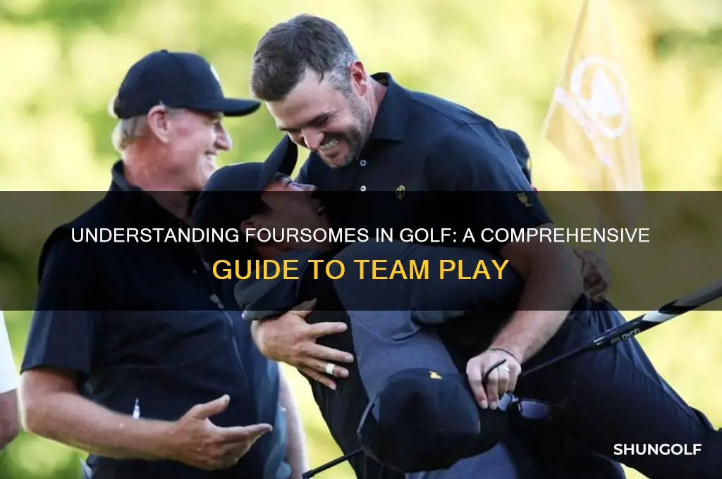 what is a foursomes in golf