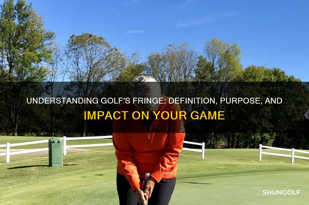 what is a fringe in golf