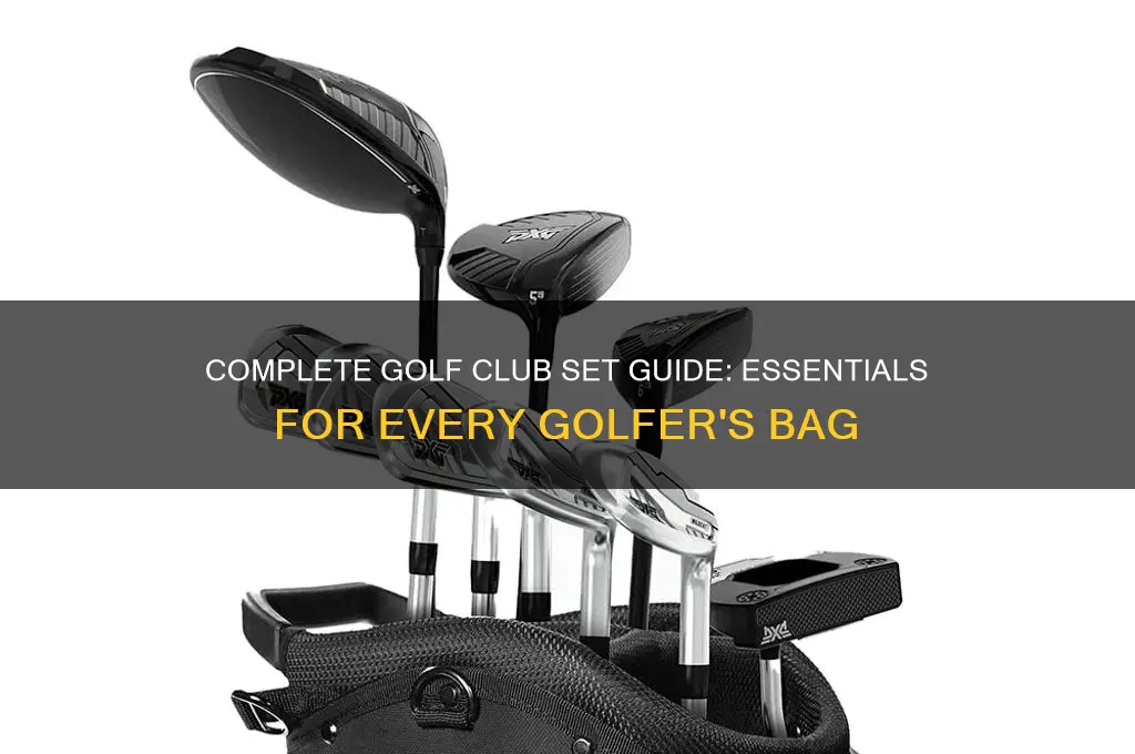 what is a full golf club set