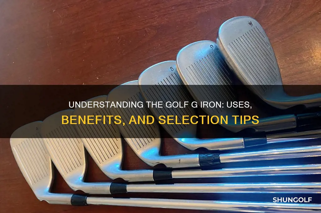what is a g iron in golf