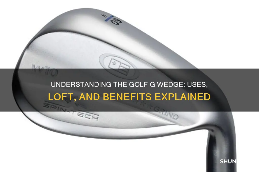 what is a g wedge in golf