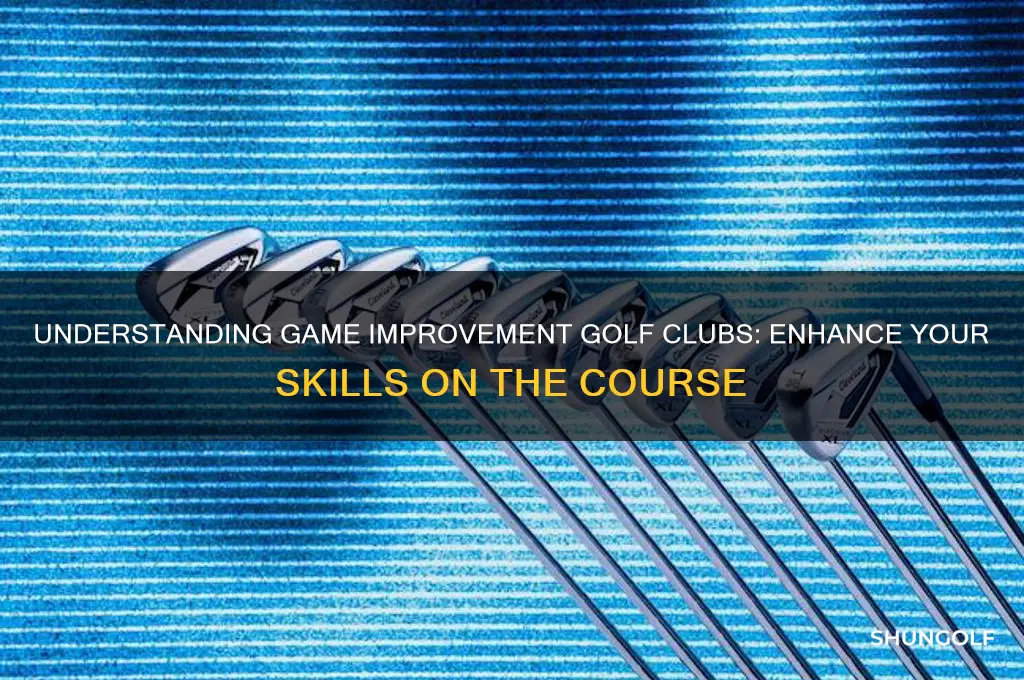 what is a game improvement golf club
