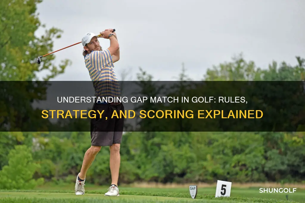 what is a gap match in golf
