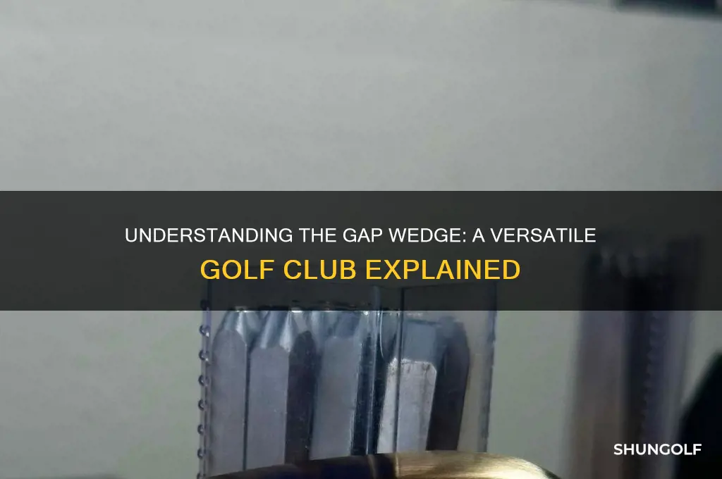 what is a gap wedge golf club