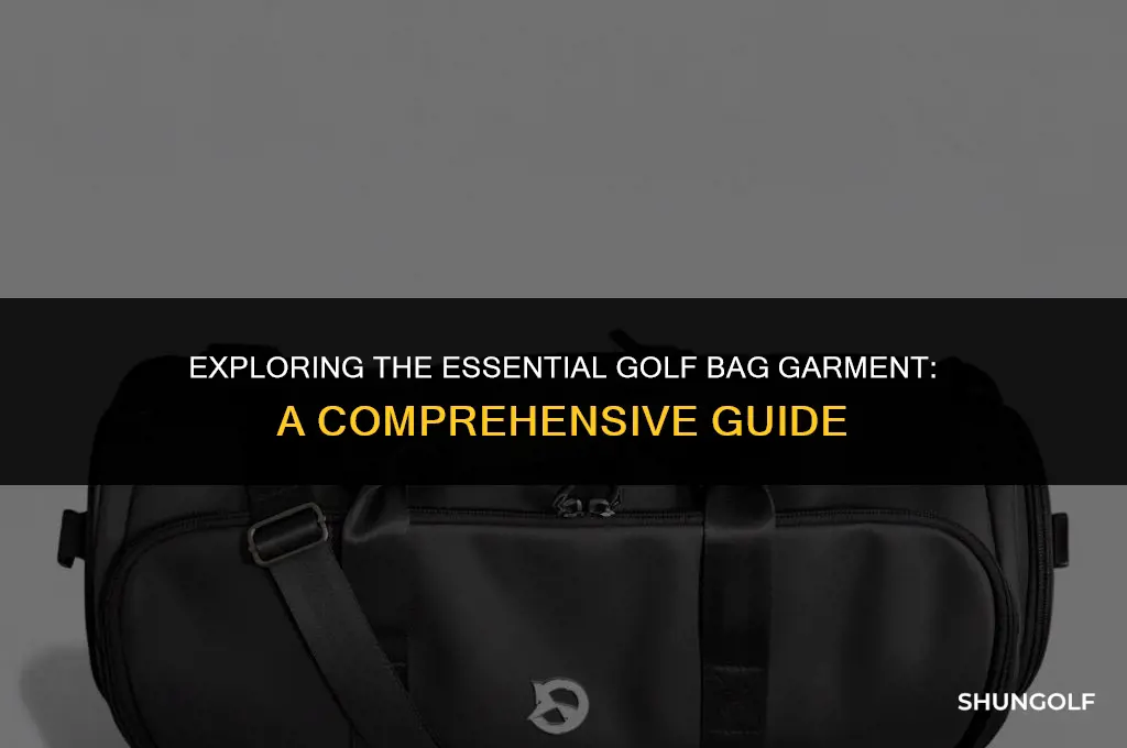 what is a garment on golf bag