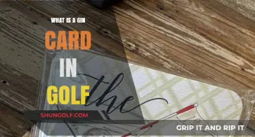Understanding the Gin Card: A Unique Golf Scoring System Explained