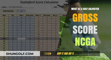 Understanding Golf Adjusted Gross Score: NCGA Rules and Calculations