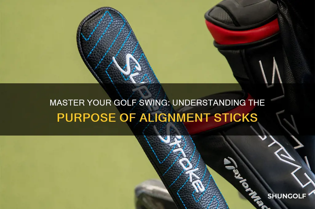 what is a golf alignment stick