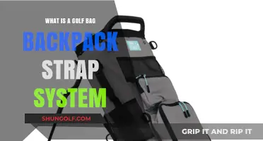 Revolutionize Your Golf Game: The Ultimate Golf Bag Backpack Strap System