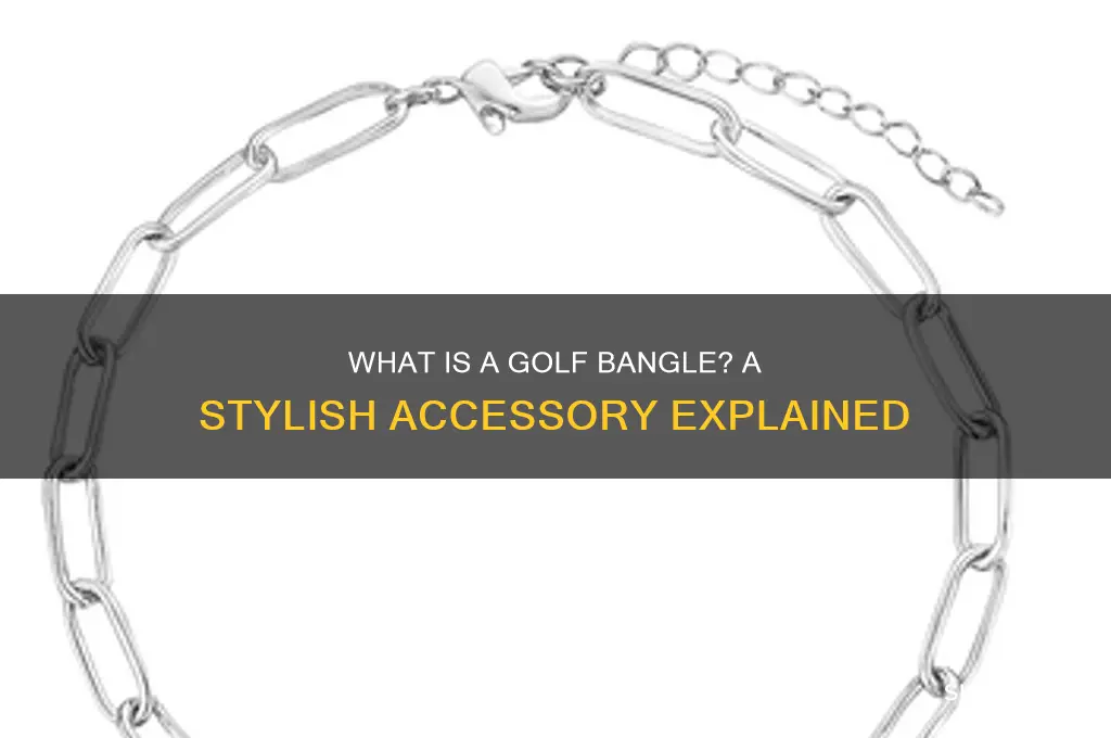 what is a golf bangle